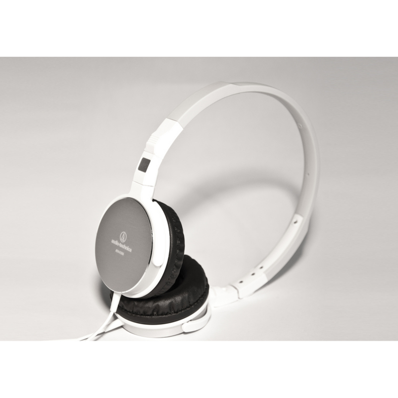 audio-technica ポータブルヘッドホン ATH-ES55 WT