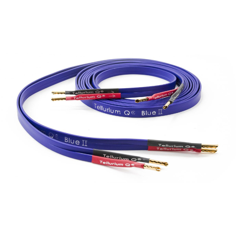 Blue II Terminated Speaker Cables 