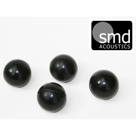 Sorbothane® 40mm Isolation Spheres for Garrard 301 & Garrard 401 Plinths. 